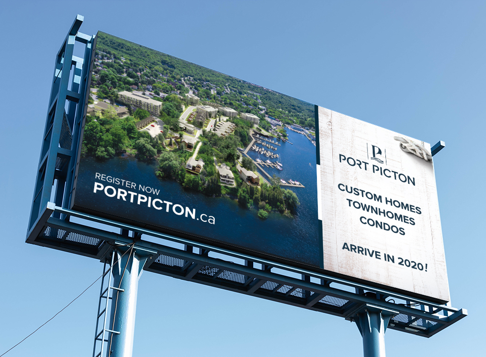 Port Picton billboard design